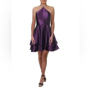 Formal purple dress